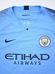 2018-19 MANCHESTER CITY CHAMPIONS 18 SHIRT XL 