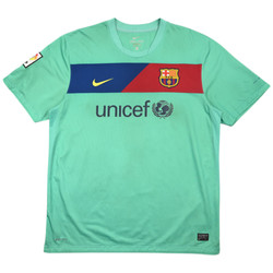 2010-12 FC BARCELONA *MESSI* SHIRT XL