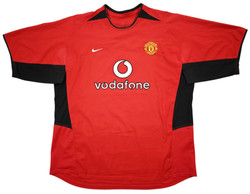 2002-04 MANCHESTER UNITED *BECKHAM* SHIRT XXL