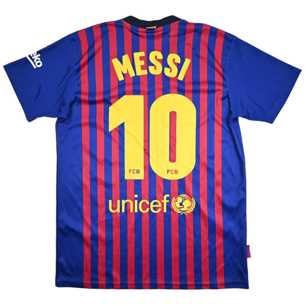 2018-19 FC BARCELONA *MESSI* SHIRT S