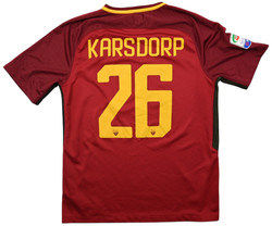 2017-18 AS ROMA *KARSDORP* SHIRT L