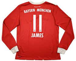 2017-18 BAYERN MUNCHEN *JAMES* LONGSLEEVE KOSZULKA M. BOYS