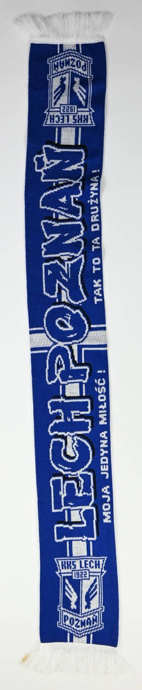 KKS LECH POZNAN 1922 MOJA JEDYNA MILOSC TAK TO TA DRUZYNA SCARF