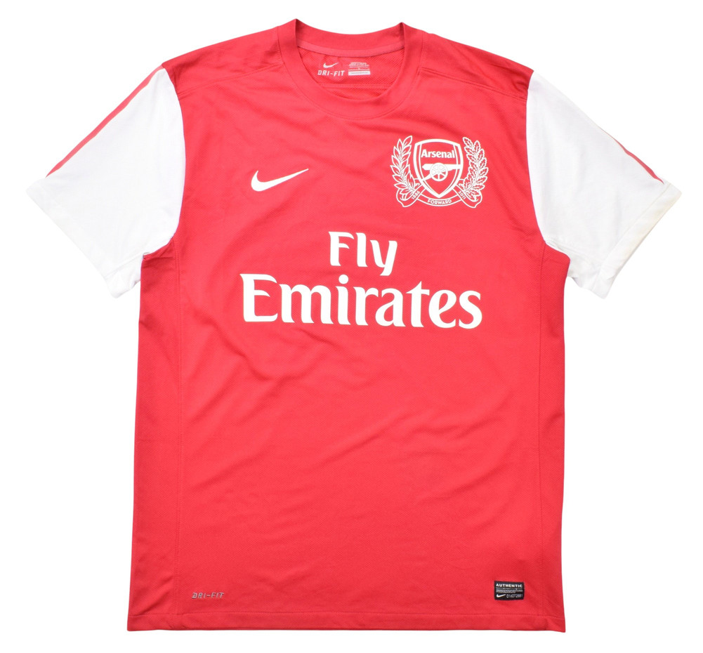 2011-12 ARSENAL LONDON *JENKINS* SHIRT L