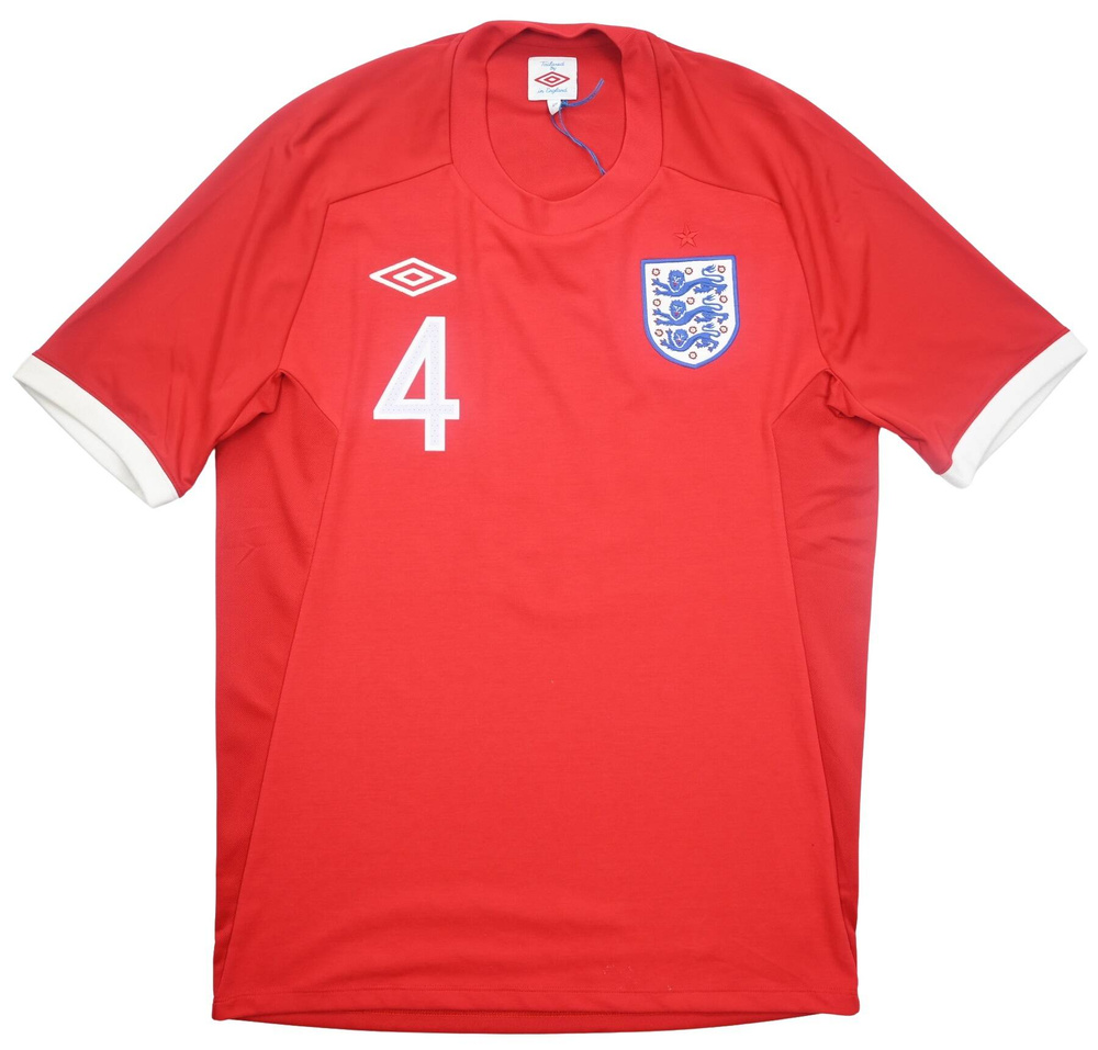 2010-11 ENGLAND *GERRARD* SHIRT M