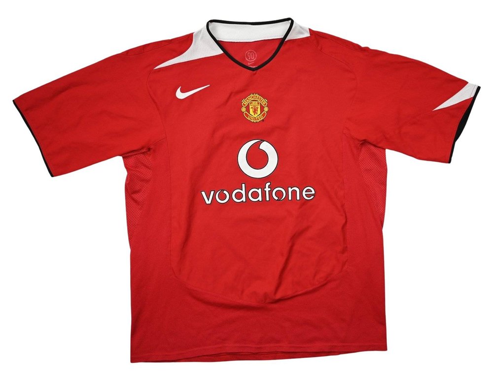 2004-06 MANCHESTER UNITED SHIRT L. BOYS