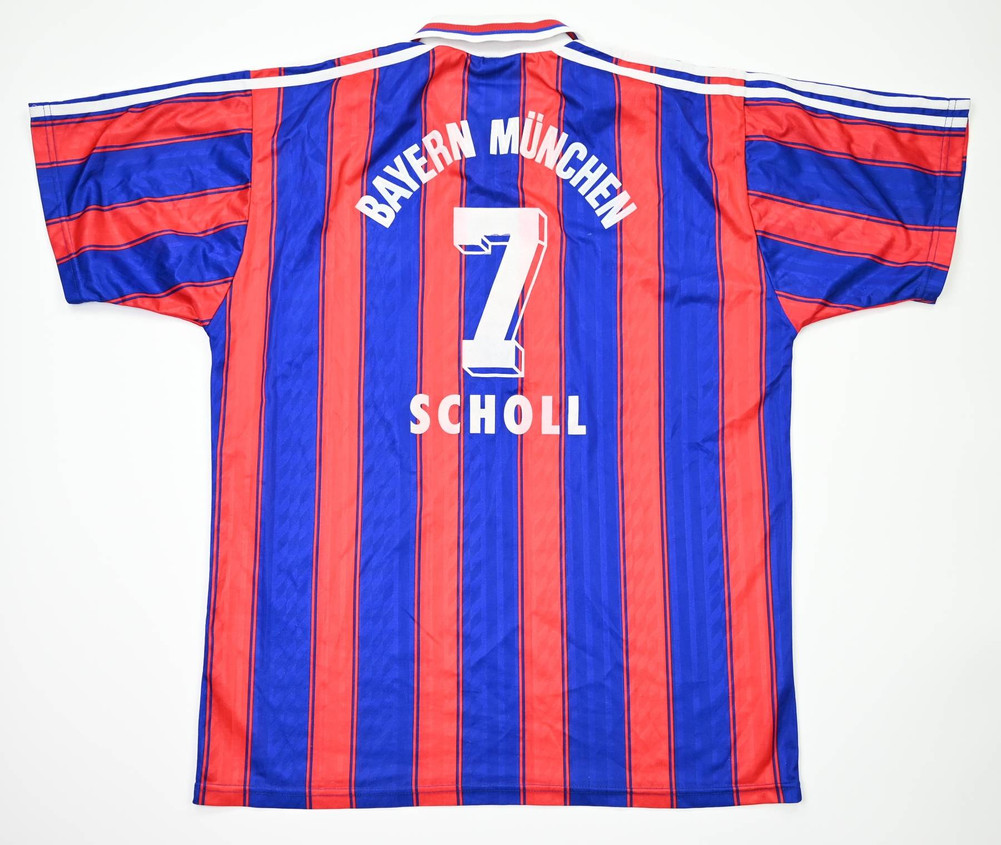 1995-97 BAYERN MUNCHEN *SCHOLL* KOSZULKA XL