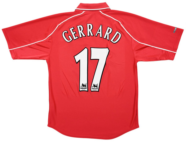 2000-02 LIVERPOOL *GERRARD* KOSZULKA S