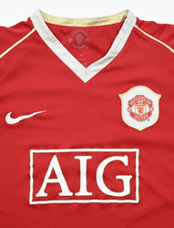 2006-07 MANCHESTER UNITED KOSZULKA L. BOYS