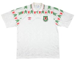 1990-92 WALES SHIRT L/XL