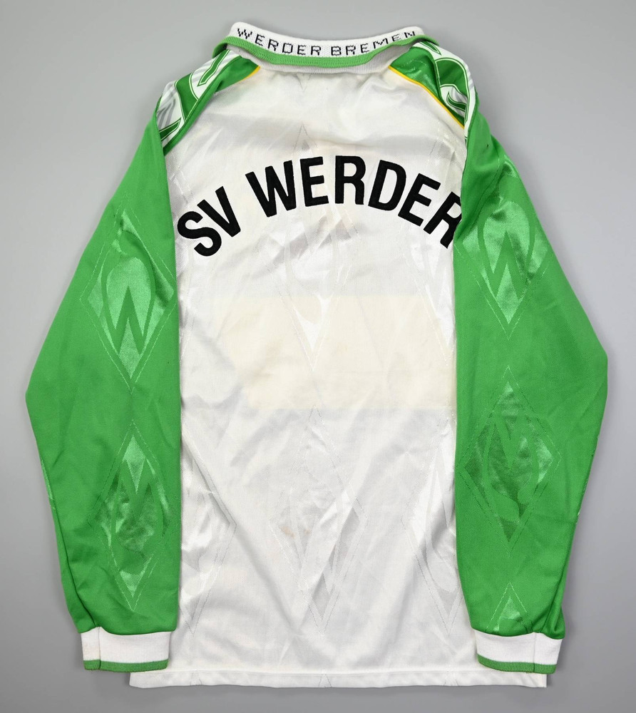 1995-96 WERDER BREMEN LONGSLEEVE SHIRT XXS