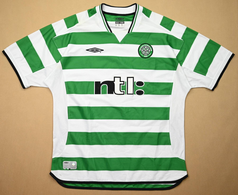 2001-03 CELTIC GLASGOW SHIRT XL