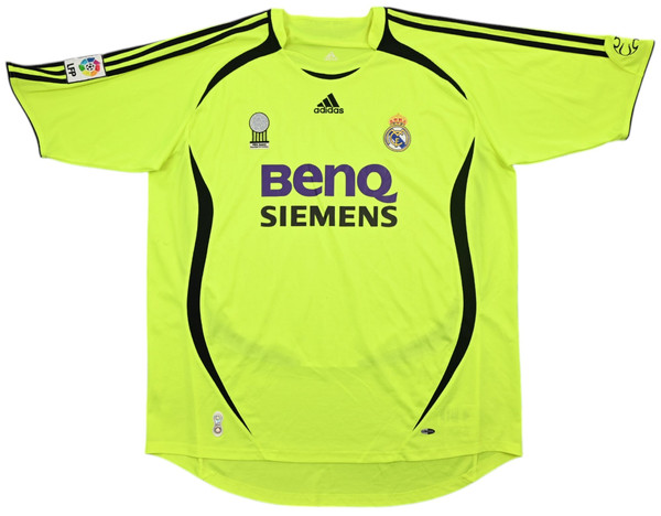 2006-07 REAL MADRID SHIRT 2XL