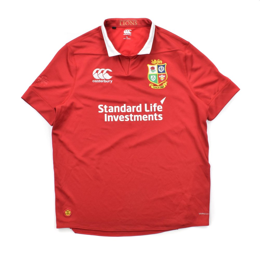 BRITISH AND IRISH LIONS RUGBY SHIRT XL