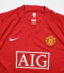 2007-09 MANCHESTER UNITED *SCHOLES* SHIRT XL