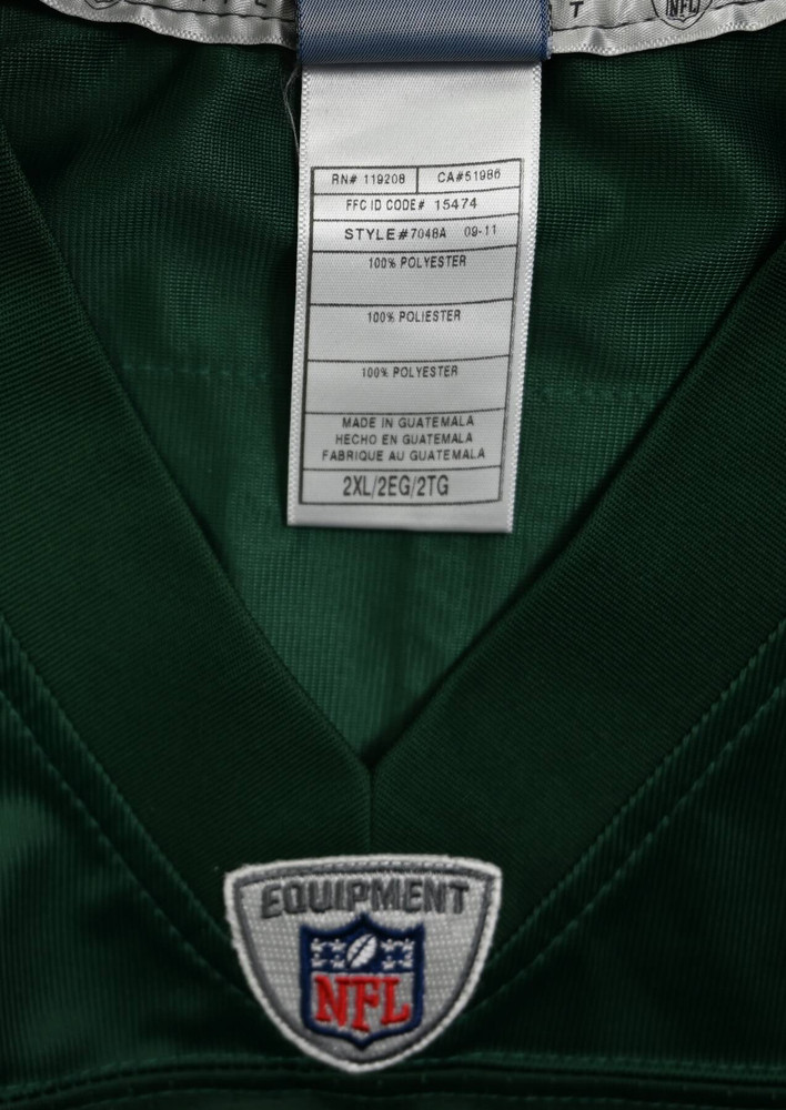 NEW YORK JETS NFL *SANCHEZ* SHIRT XXL