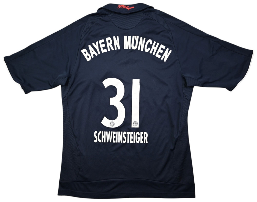 2008-10 BAYERN MUNCHEN *SCHWEINSTEIGER* SHIRT L. BOYS