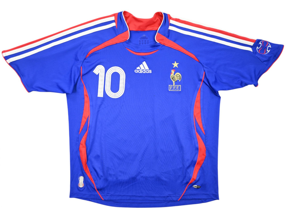 2006-07 FRANCE *ZIDANE* SHIRT  L. BOYS 