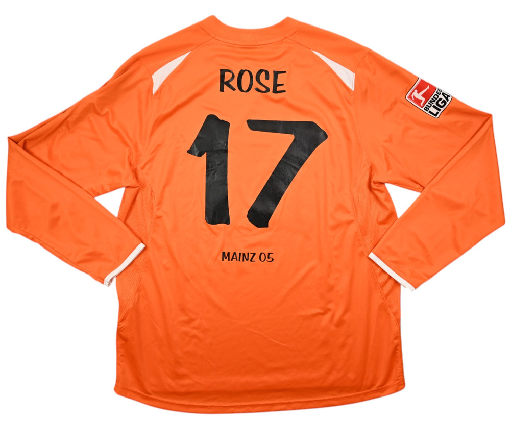 2009-10 FSV MAINZ *ROSE* LONGSLEEVE KOSZULKA XL
