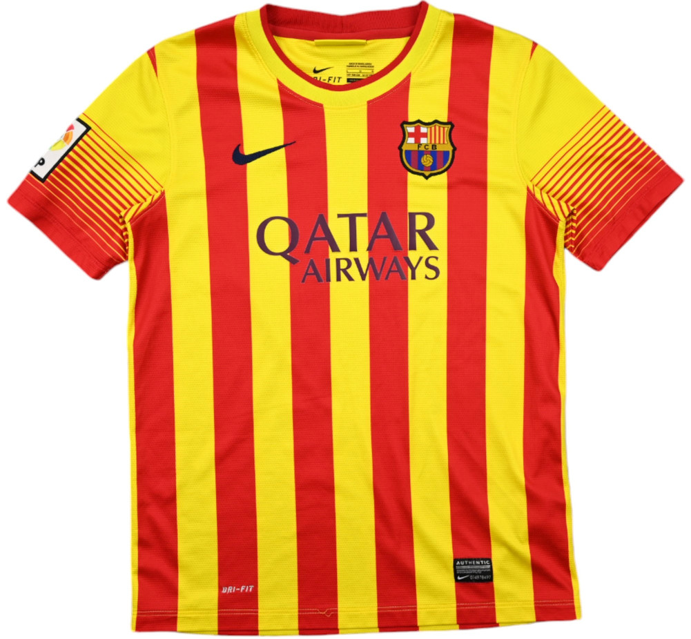 2013-14 FC BARCELONA SHIRT L. BOYS