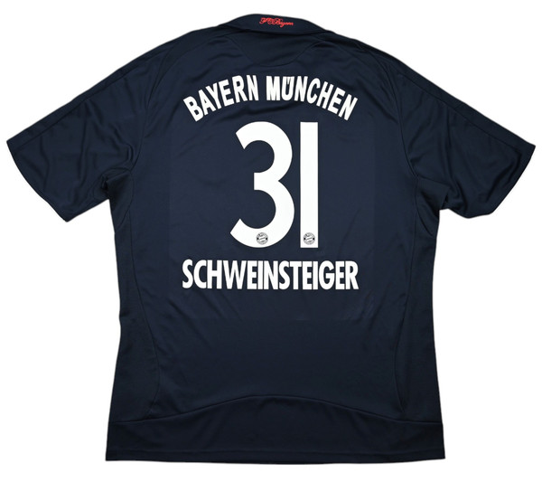 2008-09 BAYERN MUNCHEN *SCHWEINSTEIGER* SHIRT XL