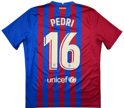 2021-22 BARCELONA *PEDRI* SHIRT L