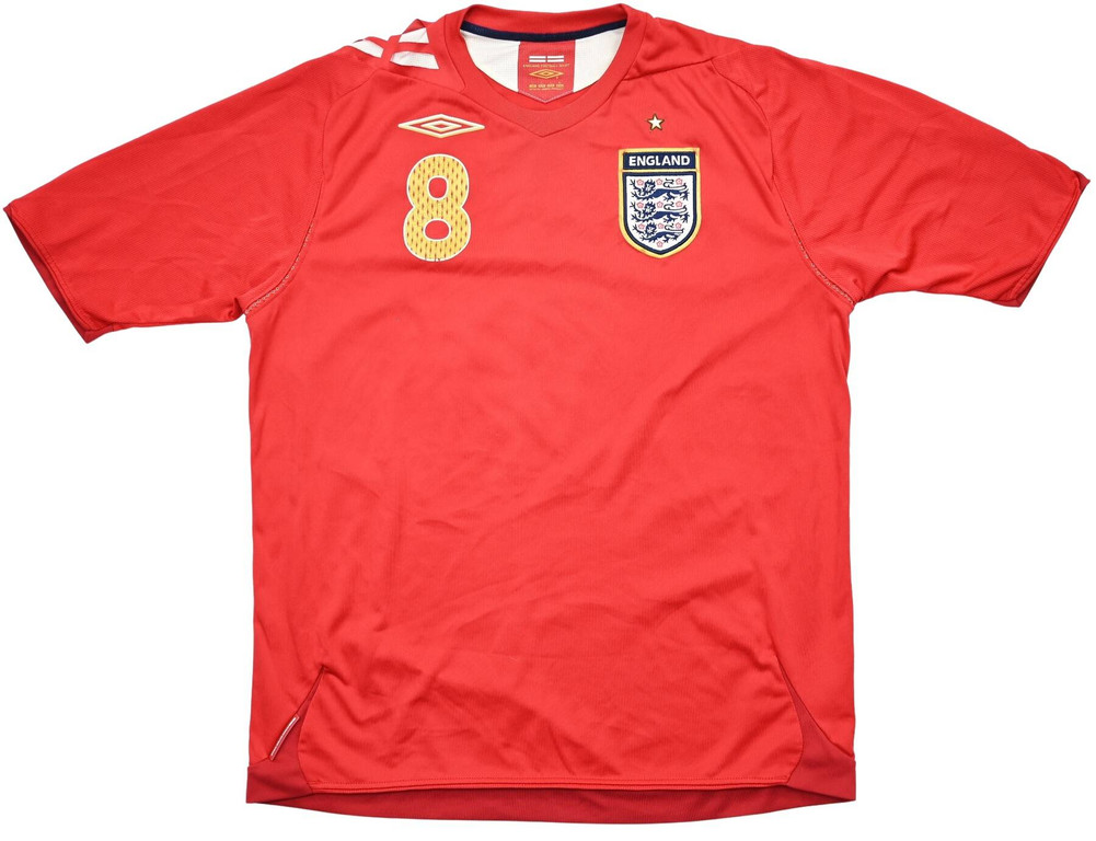 2006-08 ENGLAND *LAMPARD* SHIRT L
