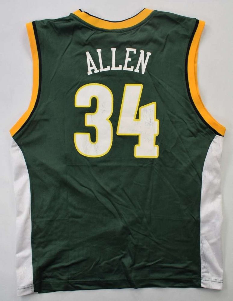 SEATTLE SONICS NBA *ALLEN* SHIRT L