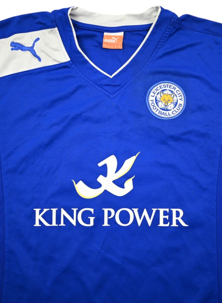 2012-13 LEICESTER CITY *ST LEDGER* SHIRT M
