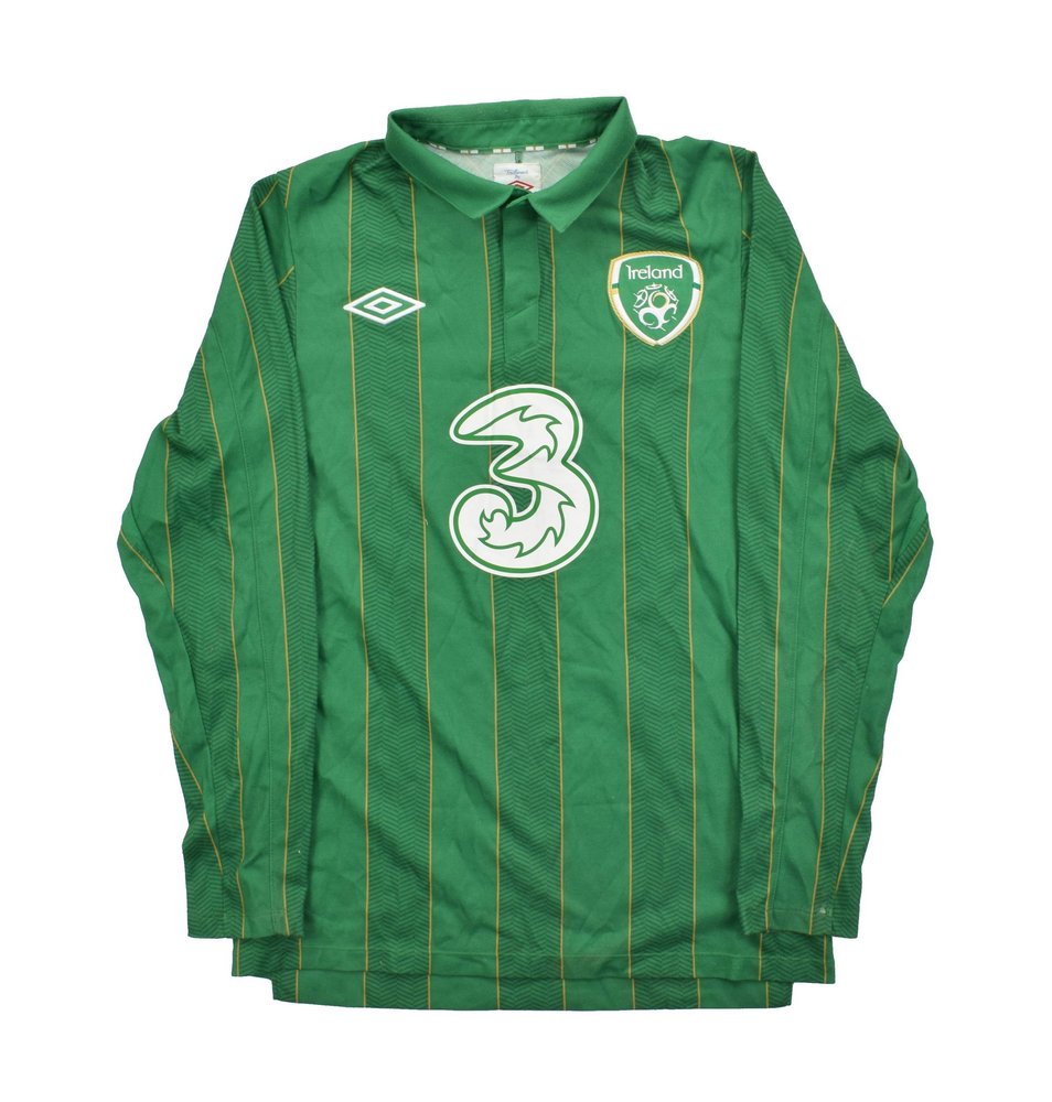 2011-12 IRELAND LONGSLEEVE SHIRT S