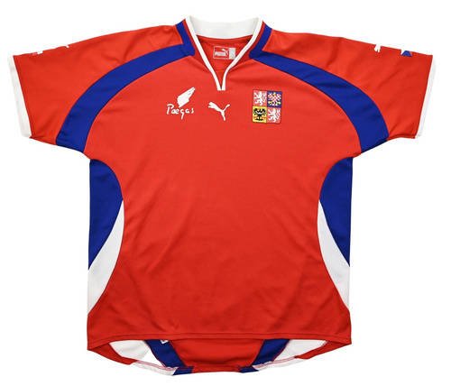 2000-02 CZECH REPUBLIC SHIRT XL