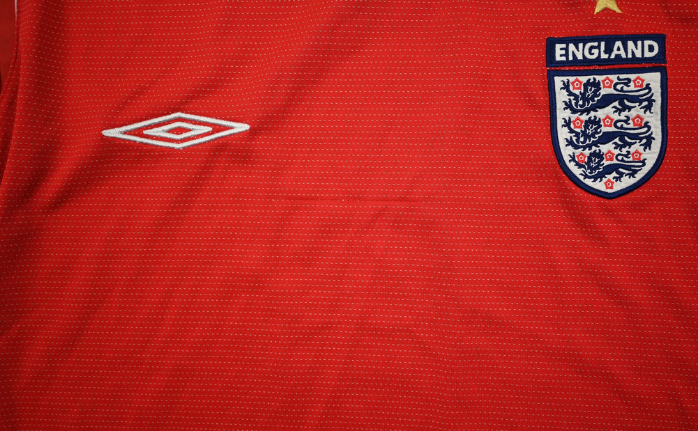 2004-06 ENGLAND *BECKHAM* SHIRT L
