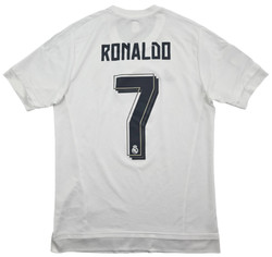 2015-16 REAL MADRID *RONALDO* SHIRT S