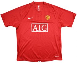 2007-09 MANCHESTER UNITED SHIRT XL