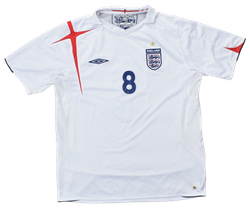 2005-07 ENGLAND *LAMPARD*  SHIRT XL