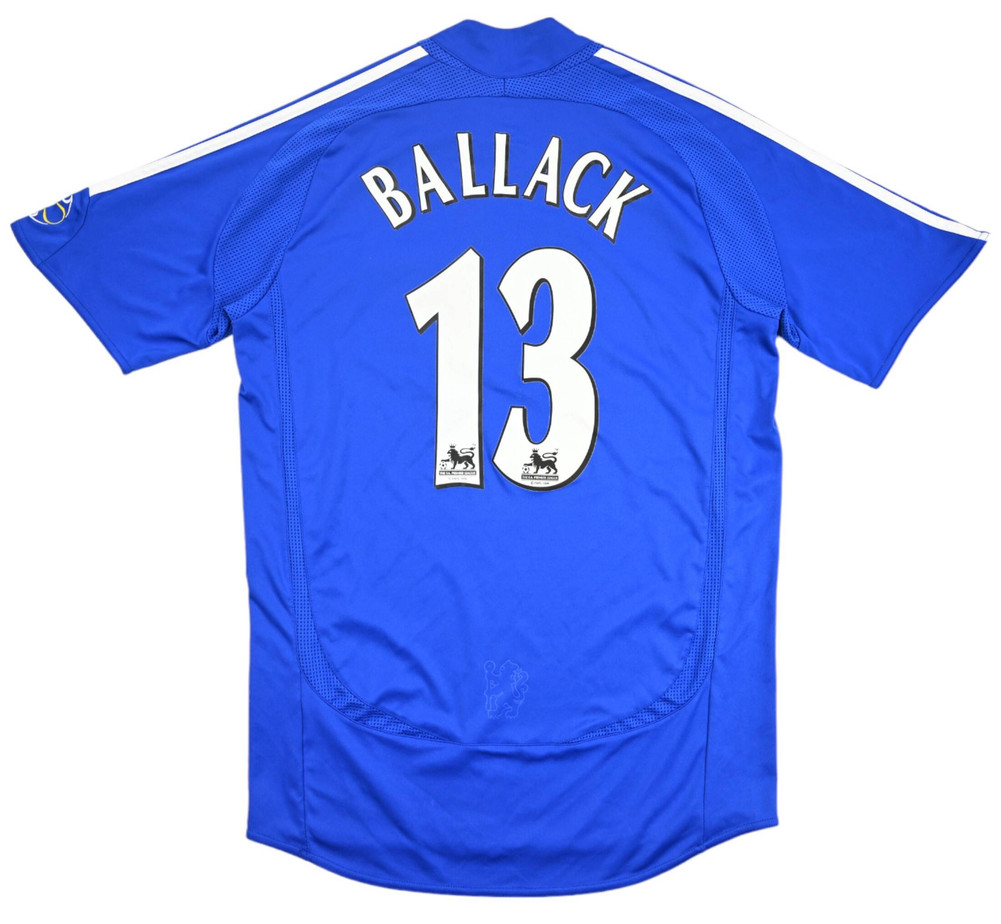 2006-08 CHELSEA LONDON  *BALLACK* SHIRT S