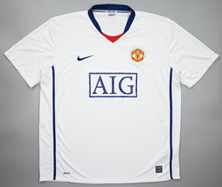 2008-10 MANCHESTER UNITED SHIRT XL