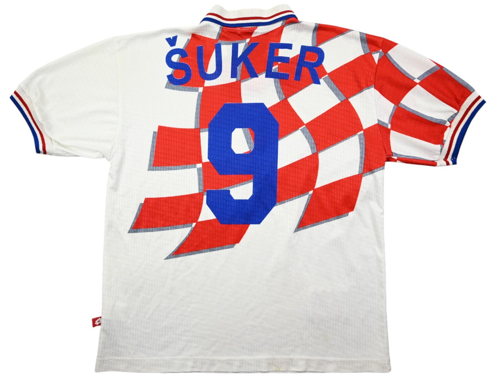 1998-99 CROATIA *SUKER* SHIRT M