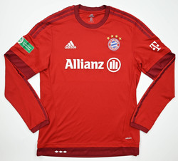 2015-16 BAYERN MUNCHEN PLAYER ISSUE LONGSLEEVE M