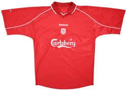 2000-02 LIVERPOOL *OWEN* SHIRT L