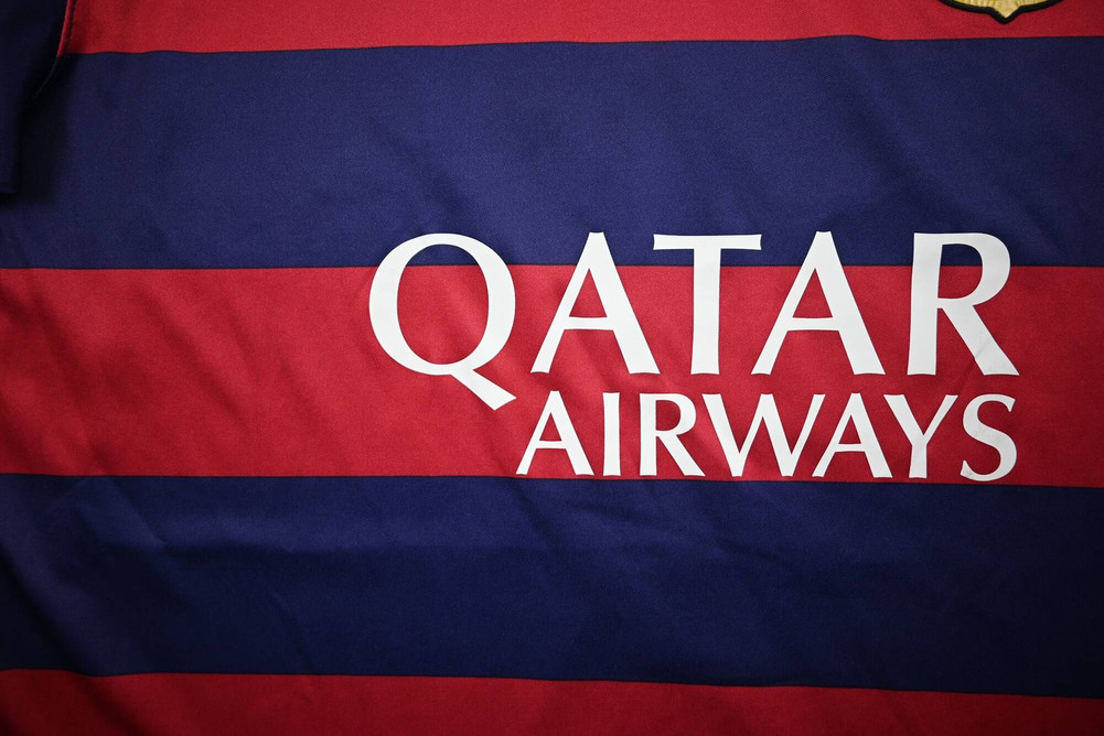 2015-16 FC BARCELONA *SUAREZ* SHIRT M