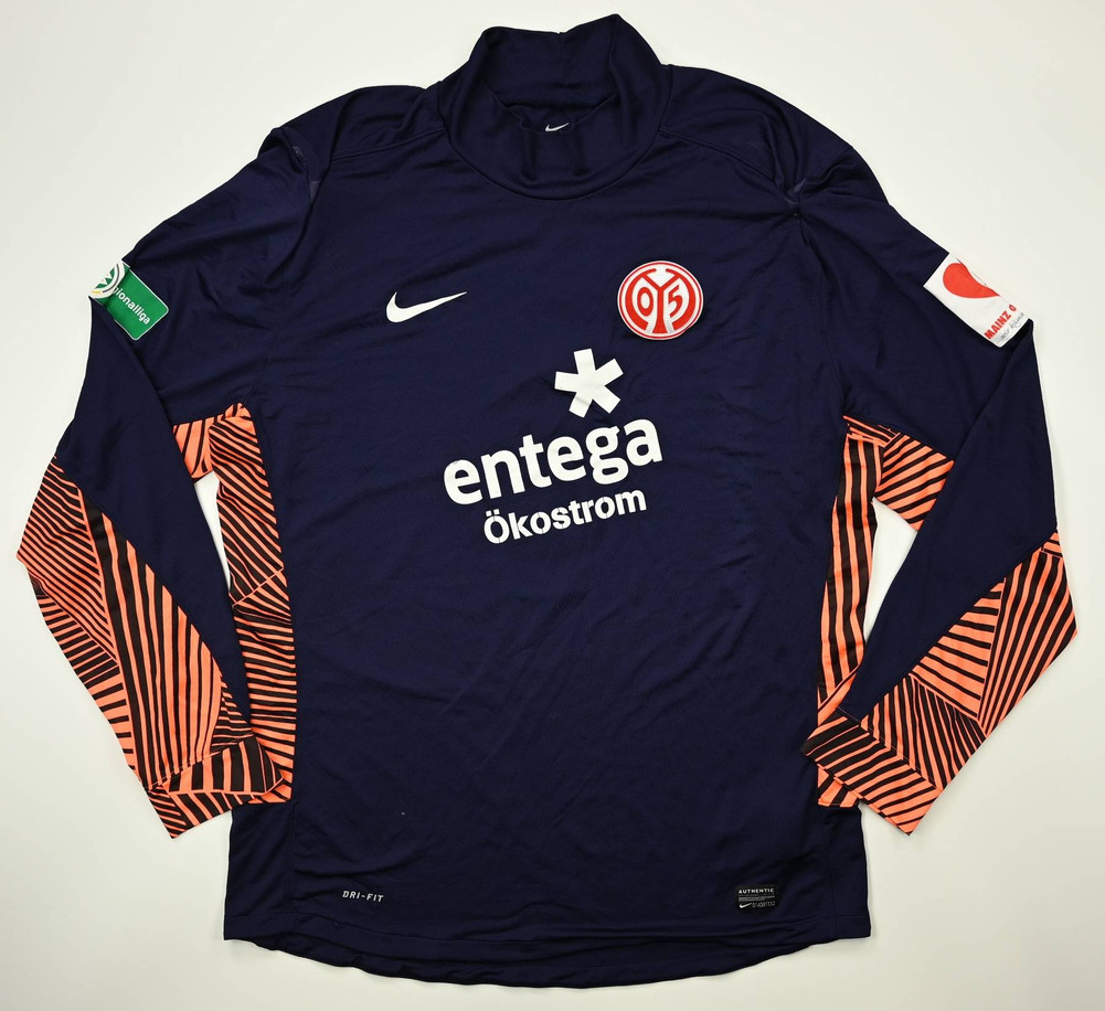 2011-12 FSV MAINZ 05 #1 MATCH ISSUE GK LONGSLEEVE SHIRT XXL