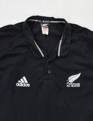 ALL BLACKS NEW ZEALAND RUGBY ADIDAS KOSZULKA M