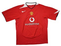 2004-06 MANCHESTER UNITED SHIRT L. BOYS