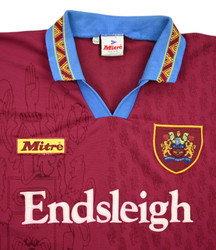 1995-96 BURNLEY SHIRT L