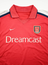 2000-02 ARSENAL LONDON SHIRT XL