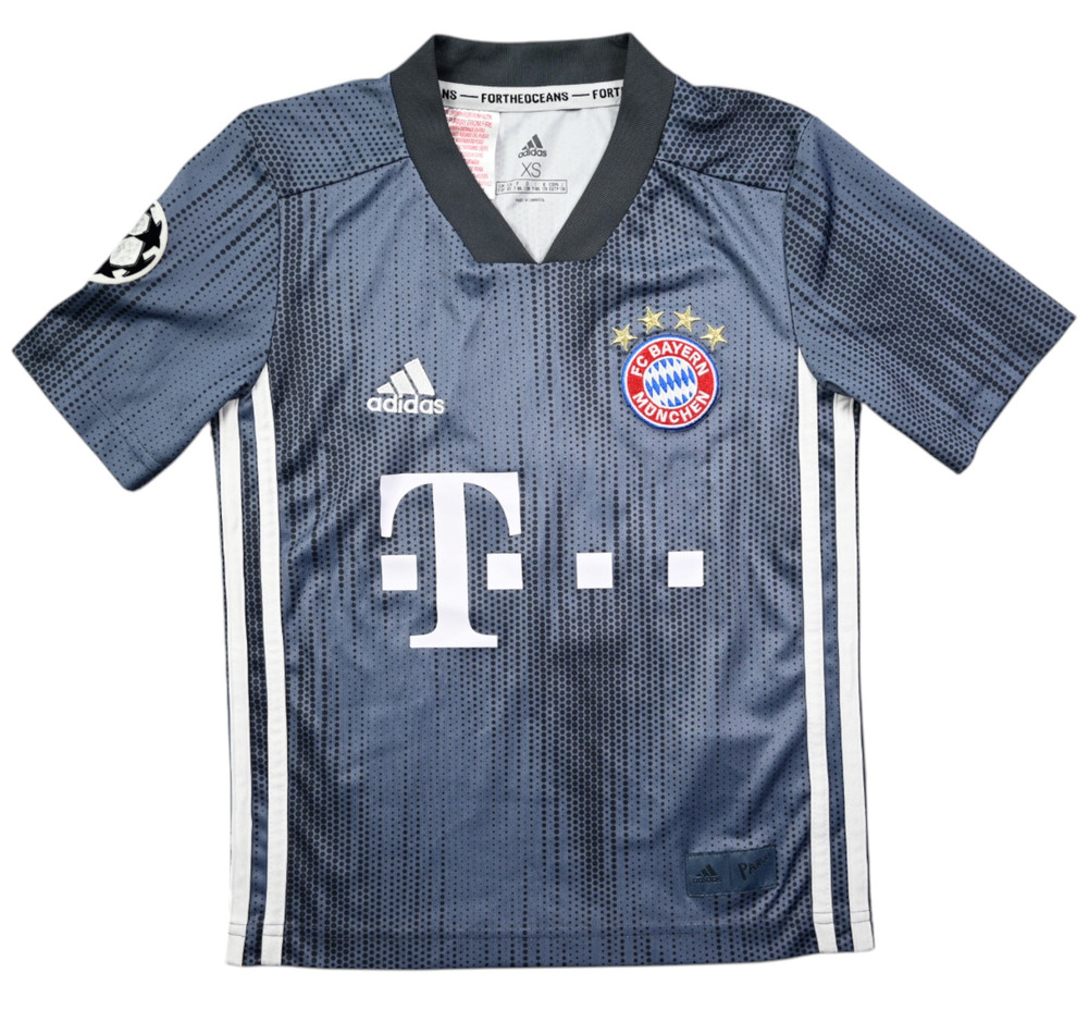 2018-19 BAYERN MUNCHEN *JAMES* KOSZULKA XS. BOYS