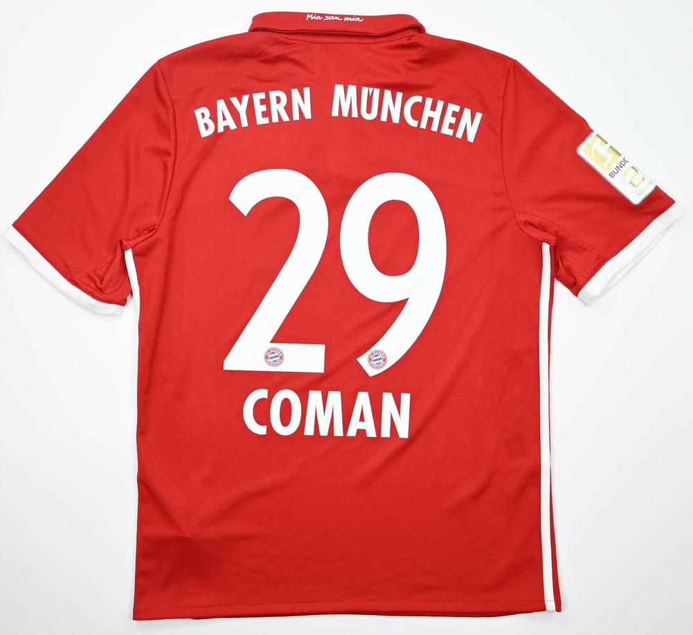 2016-17 BAYERN MUNCHEN *COMAN* KOSZULKA XL. BOYS
