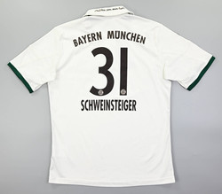 2013-14 BAYERN MUNCHEN *SCHWEINSTEIGER* SHIRT M. BOYS