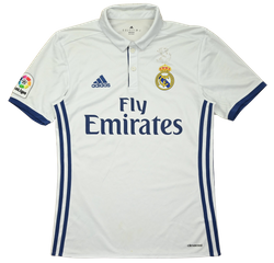 2016-17 REAL MADRID SHIRT XS